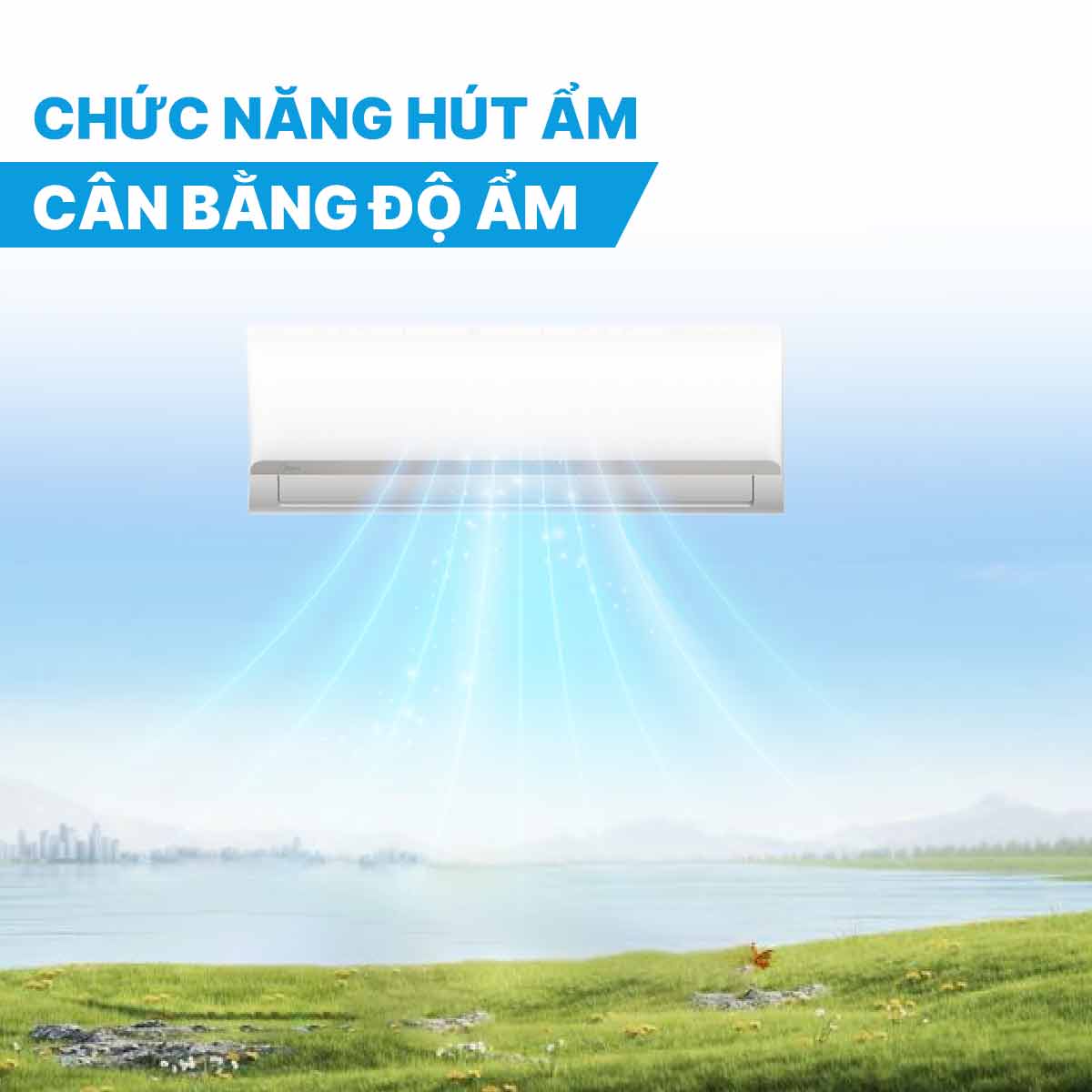 Điều hòa Midea Inverter 1.5 HP MSAFC-13CRDN8