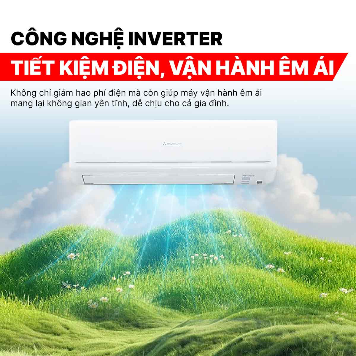 Điều hòa Mitsubishi Heavy 12000BTU 2 chiều inverter SRK/SRC35ZSPS-W5
