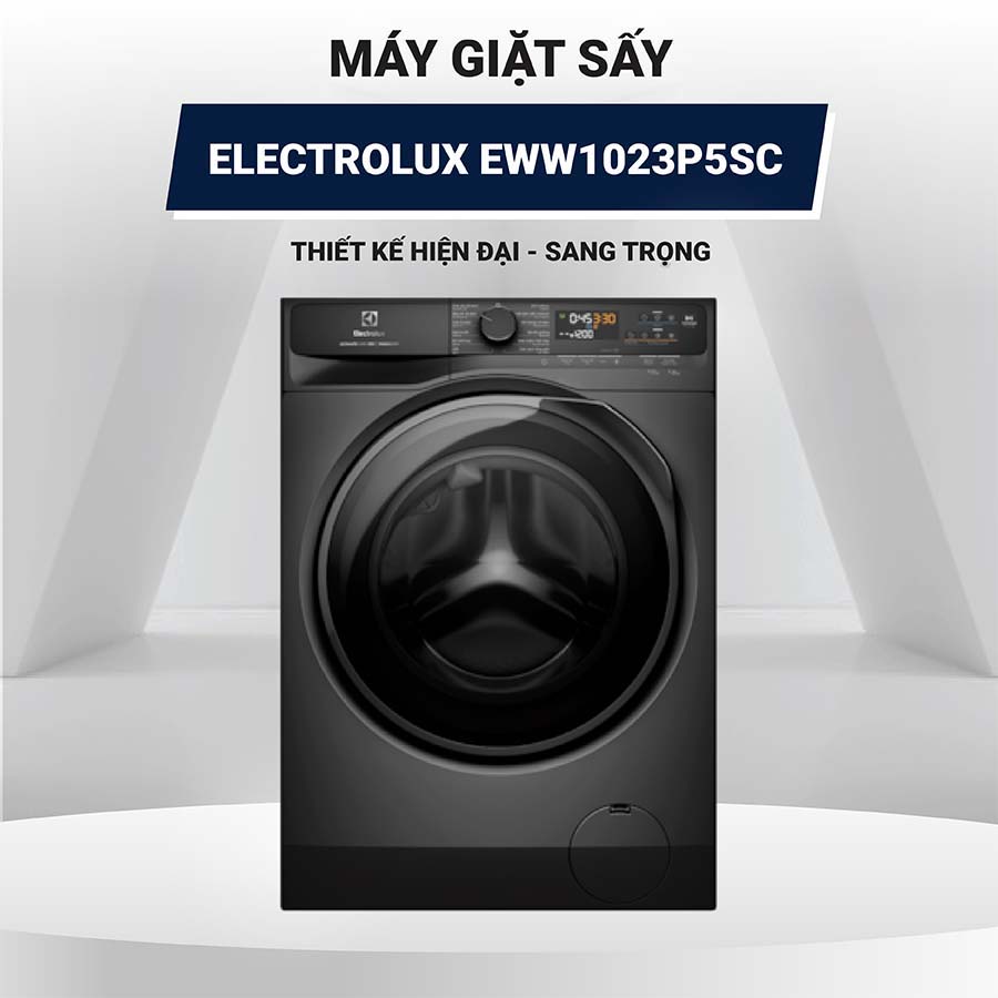 Máy giặt sấy Electrolux Inverter 10/7Kg EWW1023P5SC