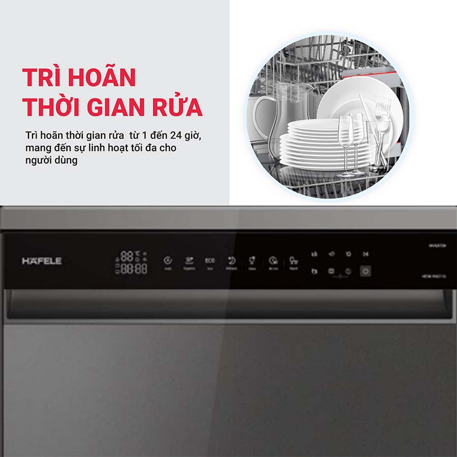 Máy rửa bát 15 bộ Hafele HDW-F6031G 535.29.651