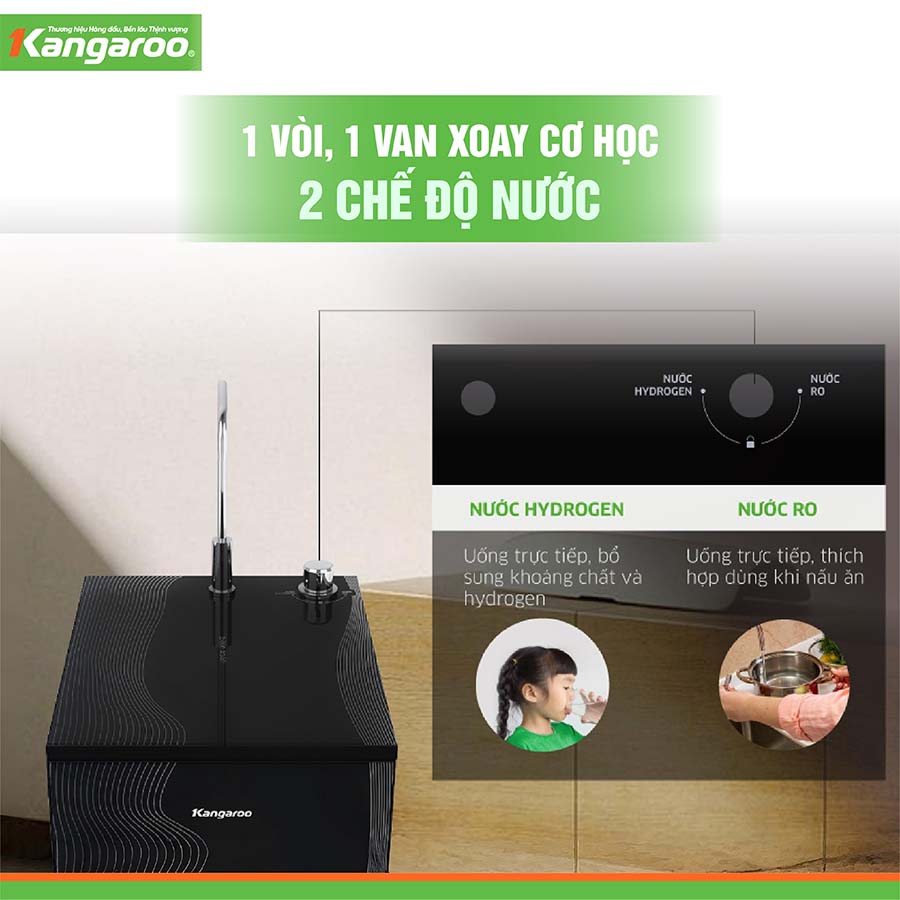 Máy lọc nước Kangaroo Hydrogen KG100HC3