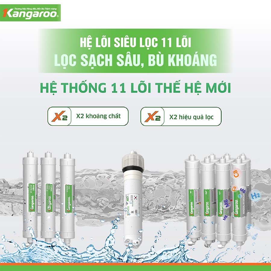 Máy lọc nước Kangaroo Hydrogen KG111