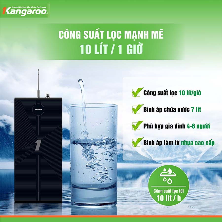 Máy lọc nước Kangaroo Hydrogen KG111