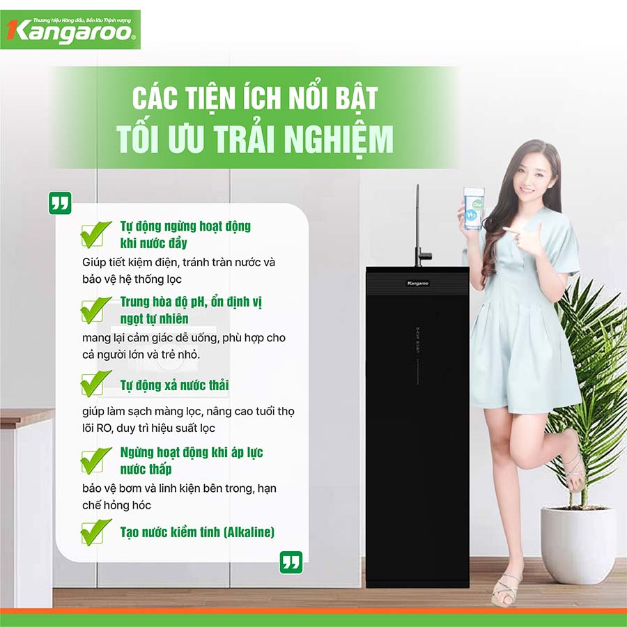 Máy lọc nước Kangaroo Hydrogen KG11A1