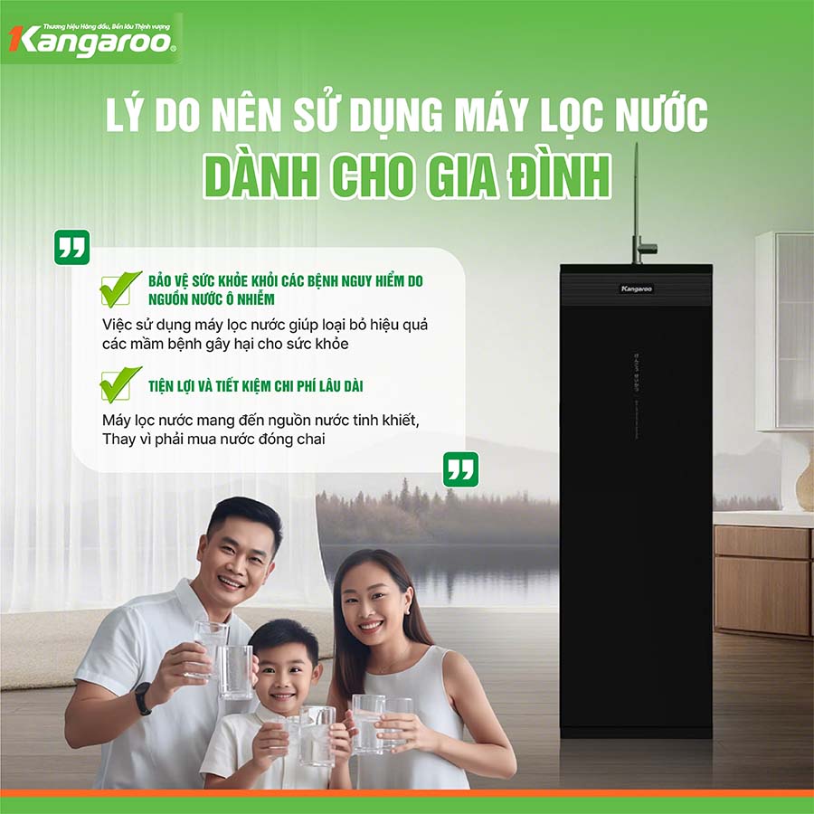Máy lọc nước Kangaroo Hydrogen KG11A1