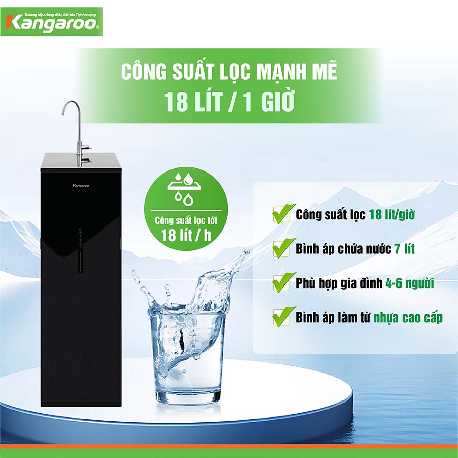 Máy lọc nước Kangaroo Hydrogen KGHP11S5