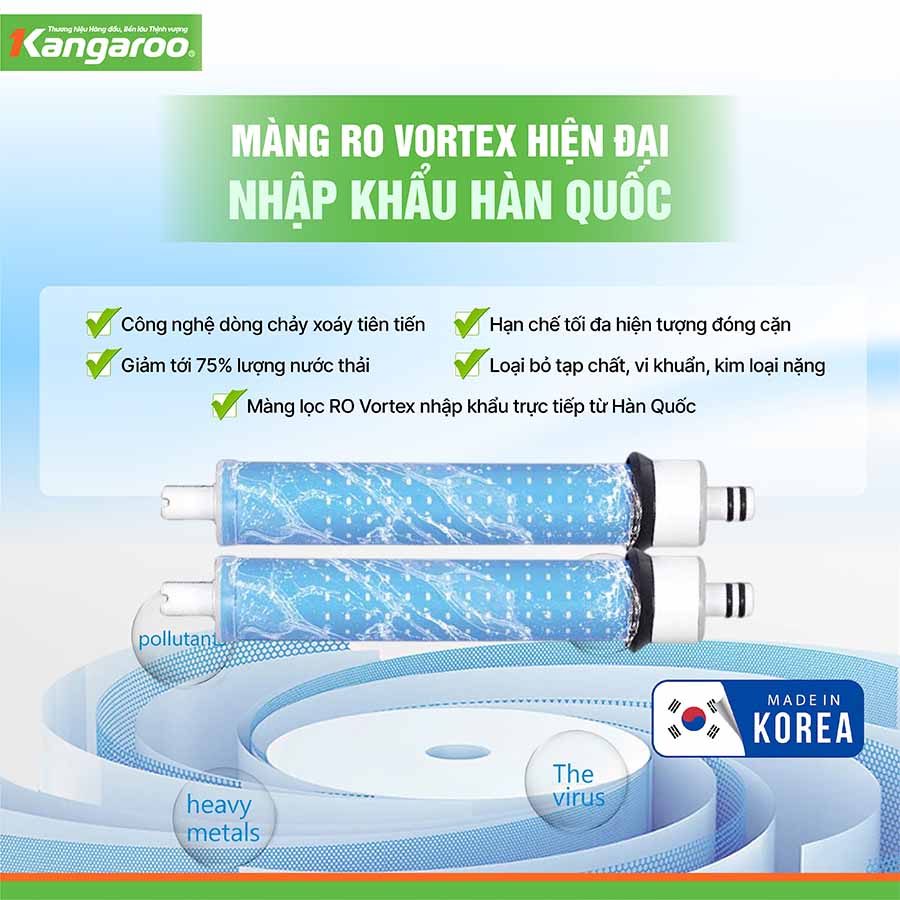 Máy lọc nước Kangaroo Hydrogen KGHP11S5