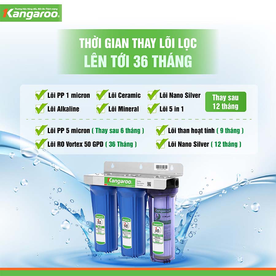 Máy lọc nước Kangaroo KG12NA