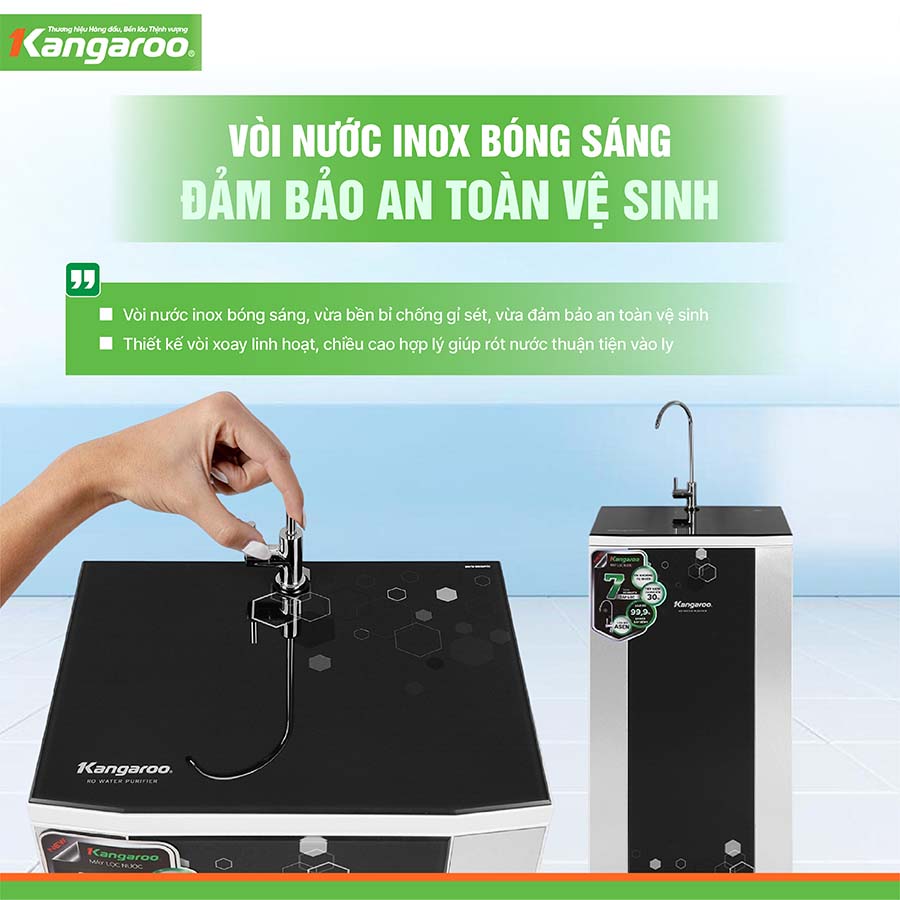 Máy lọc nước Kangaroo KG88AVTU 7 lõi