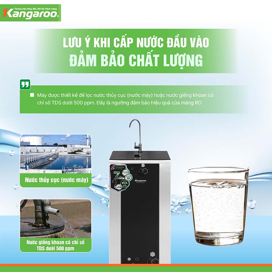 Máy lọc nước Kangaroo KG88AVTU 7 lõi
