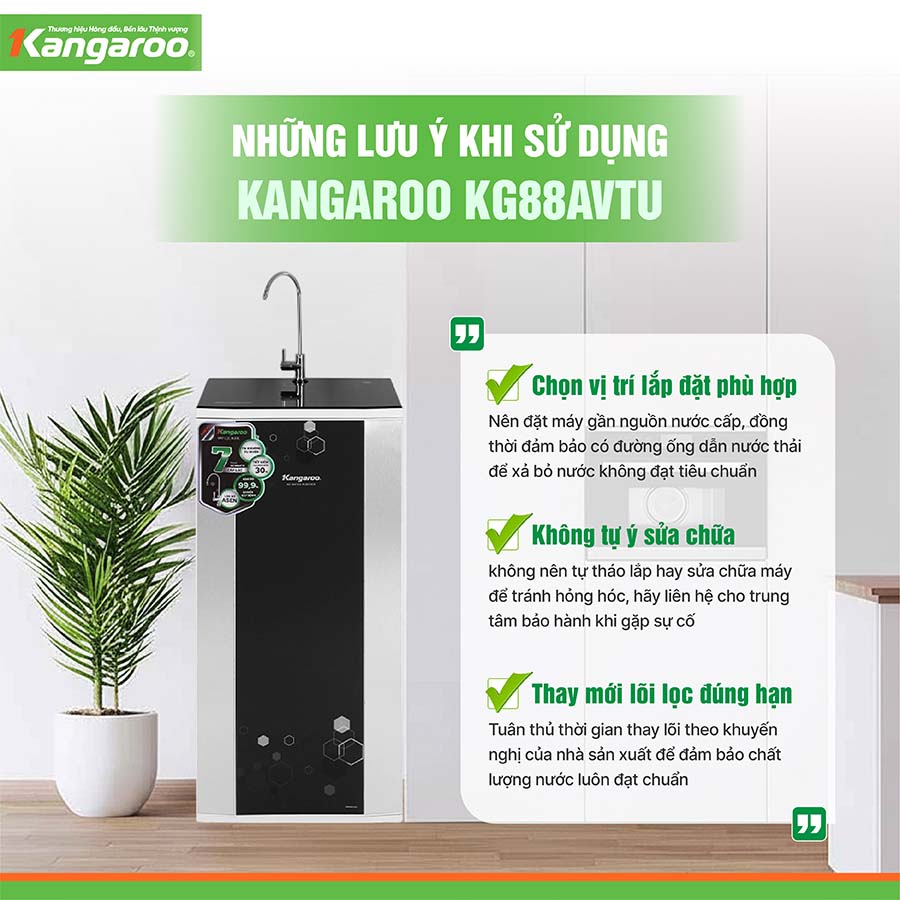 Máy lọc nước Kangaroo KG88AVTU 7 lõi