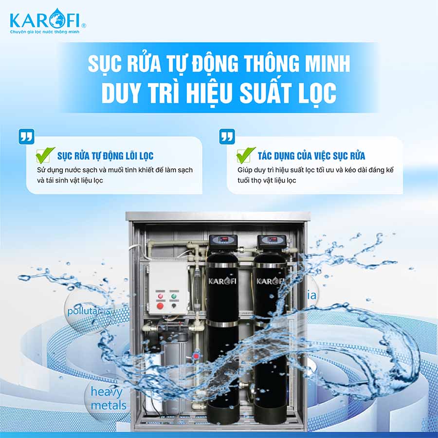 Máy lọc nước tổng đầu nguồn Karofi KTF-662 Plus