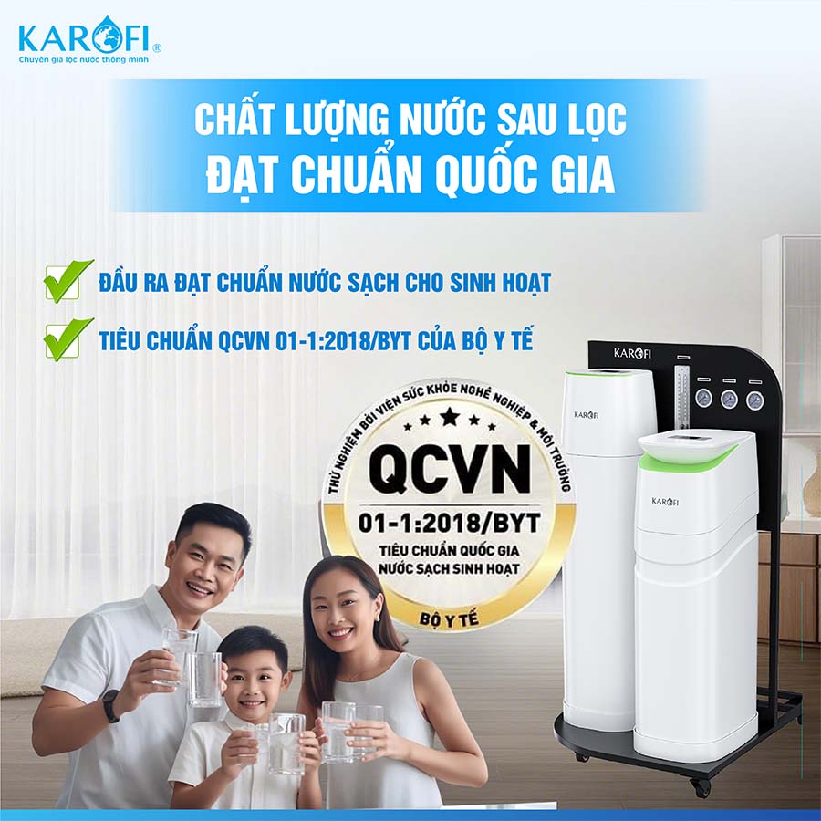 Lọc tổng trung tâm cao cấp Karofi KTF-888