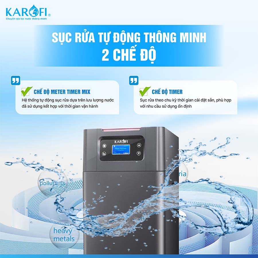 Lọc tổng trung tâm cao cấp Karofi KTF-P01
