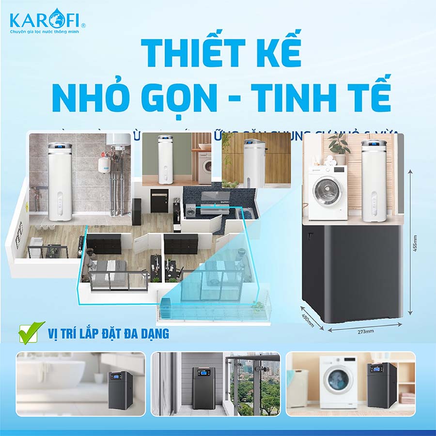 Lọc tổng trung tâm cao cấp Karofi KTF-P01