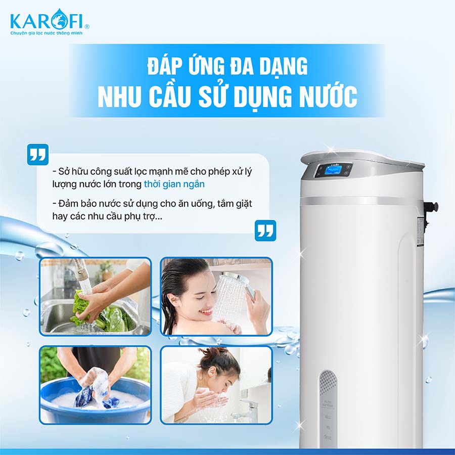 Lọc tổng trung tâm cao cấp Karofi KTF-P02