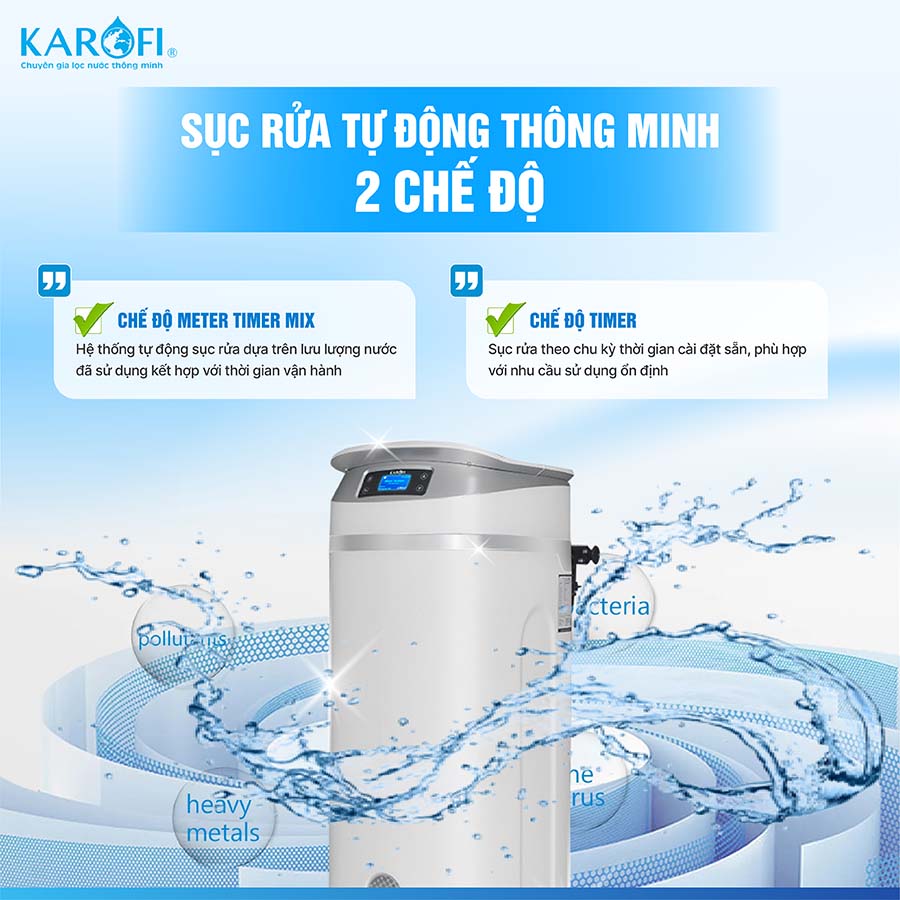 Lọc tổng trung tâm cao cấp Karofi KTF-P02