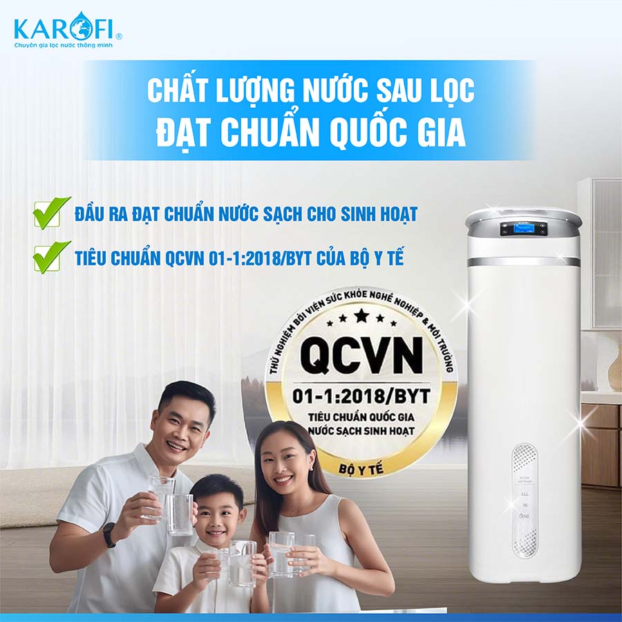 Lọc tổng trung tâm cao cấp Karofi KTF-P02