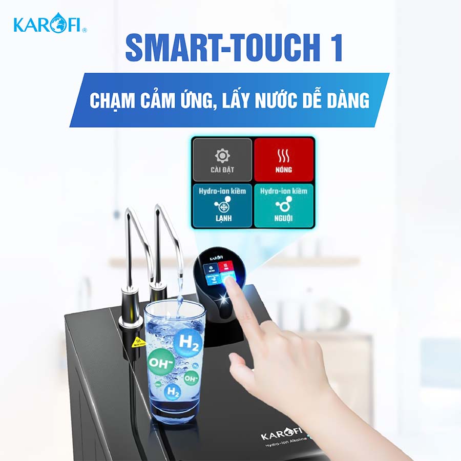 Máy lọc nước Hydro-ion kiềm Karofi KAE-S86