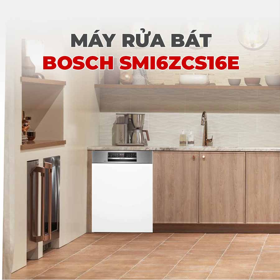 Máy rửa bát Bosch SMI6ZCS16E