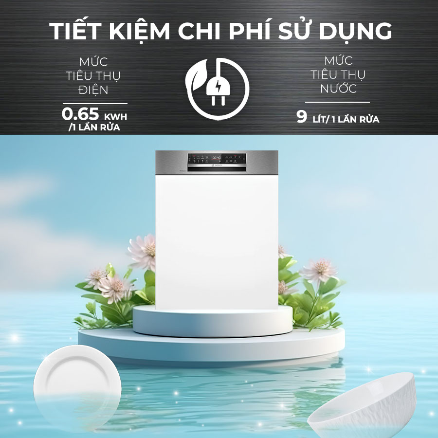 Máy rửa bát Bosch SMI6ZCS16E