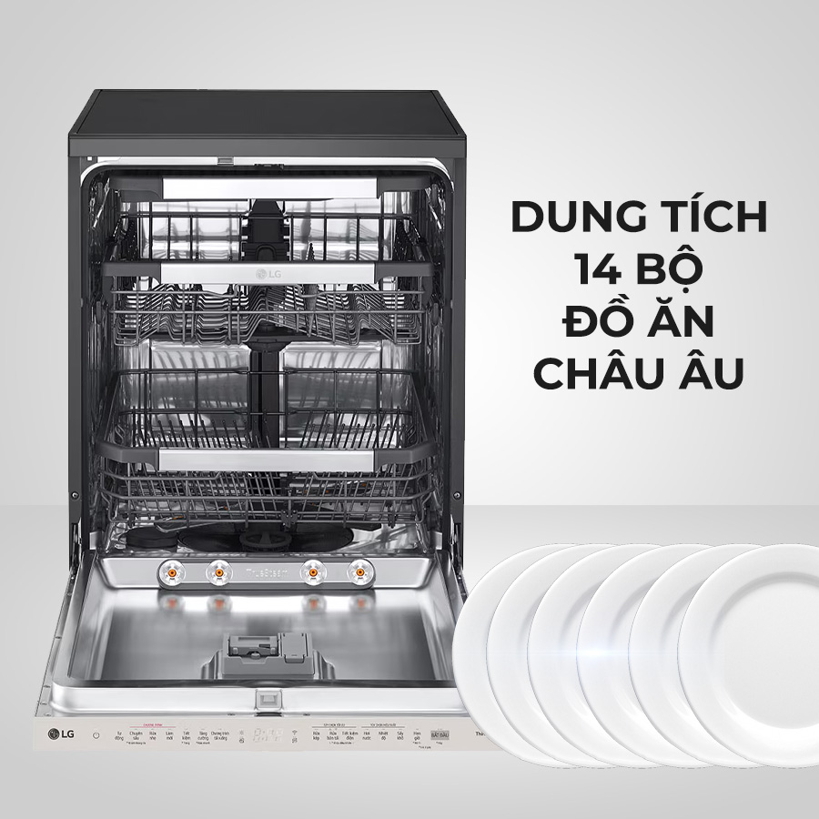 Dung tích rửa 14 bộ châu Âu