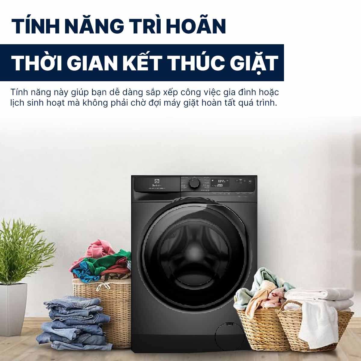 Máy giặt Electrolux Inverter 10Kg EWF1023P5SC