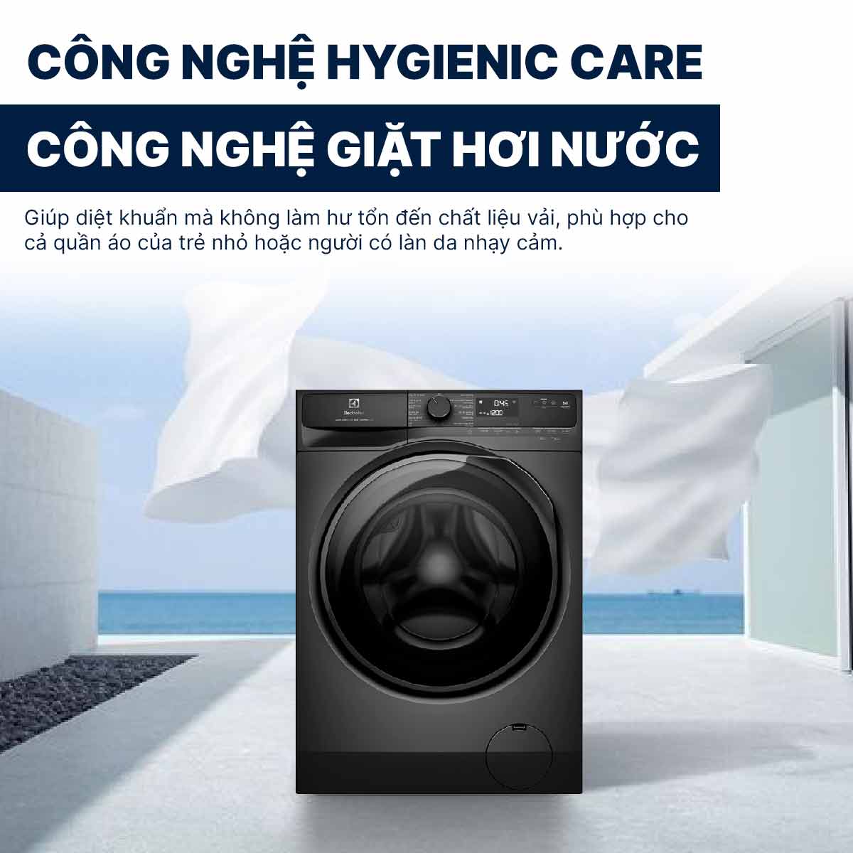 Máy giặt Electrolux Inverter 10Kg EWF1023P5SC