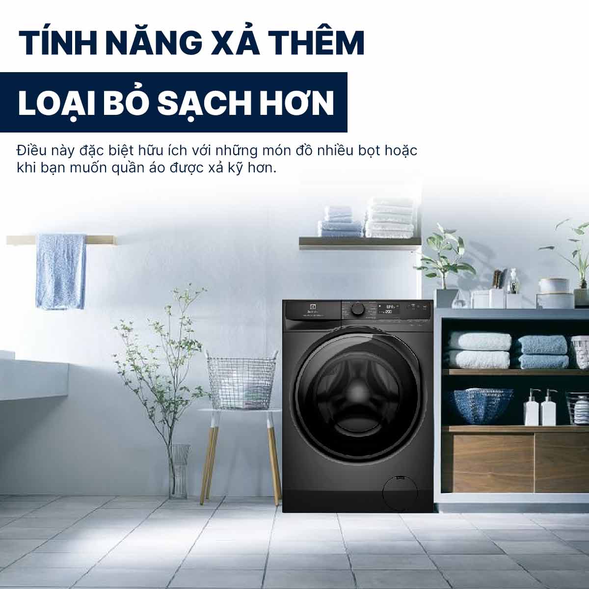 Máy giặt Electrolux Inverter 10Kg EWF1023P5SC