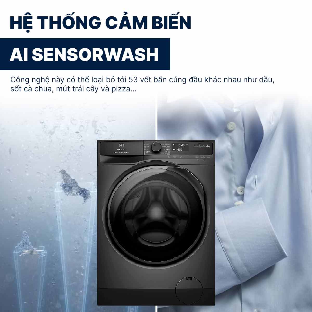 Máy giặt Electrolux Inverter 11Kg EWF1143R7SC