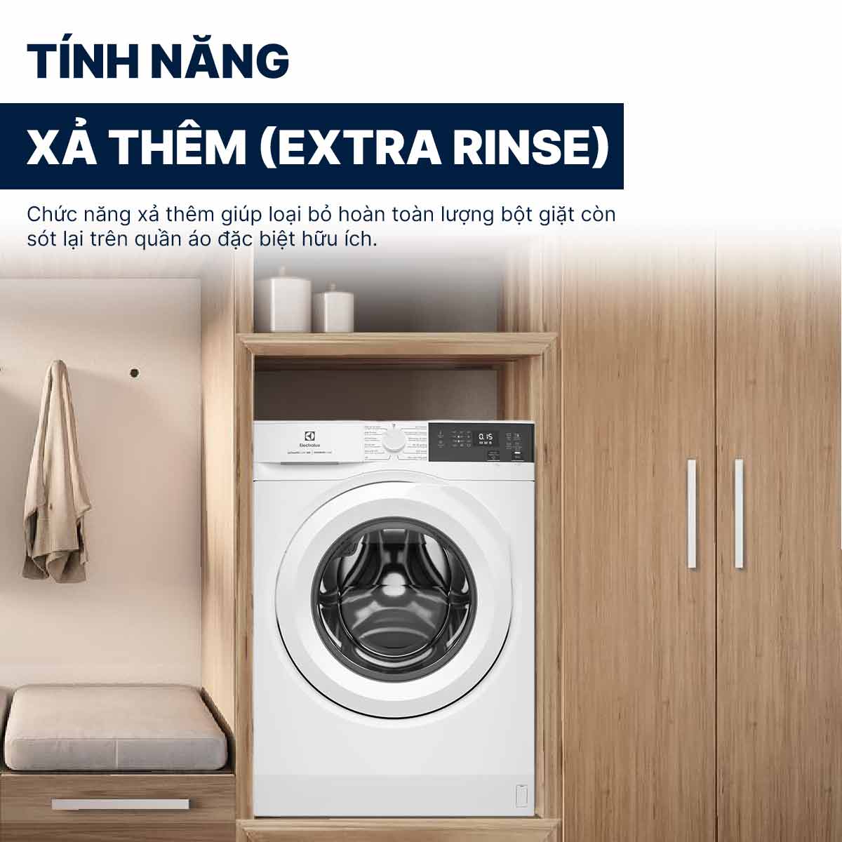 Máy giặt Electrolux Inverter 10Kg EWF1024D3WC