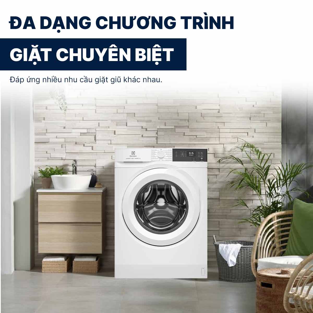Máy giặt Electrolux Inverter 10Kg EWF1024D3WC