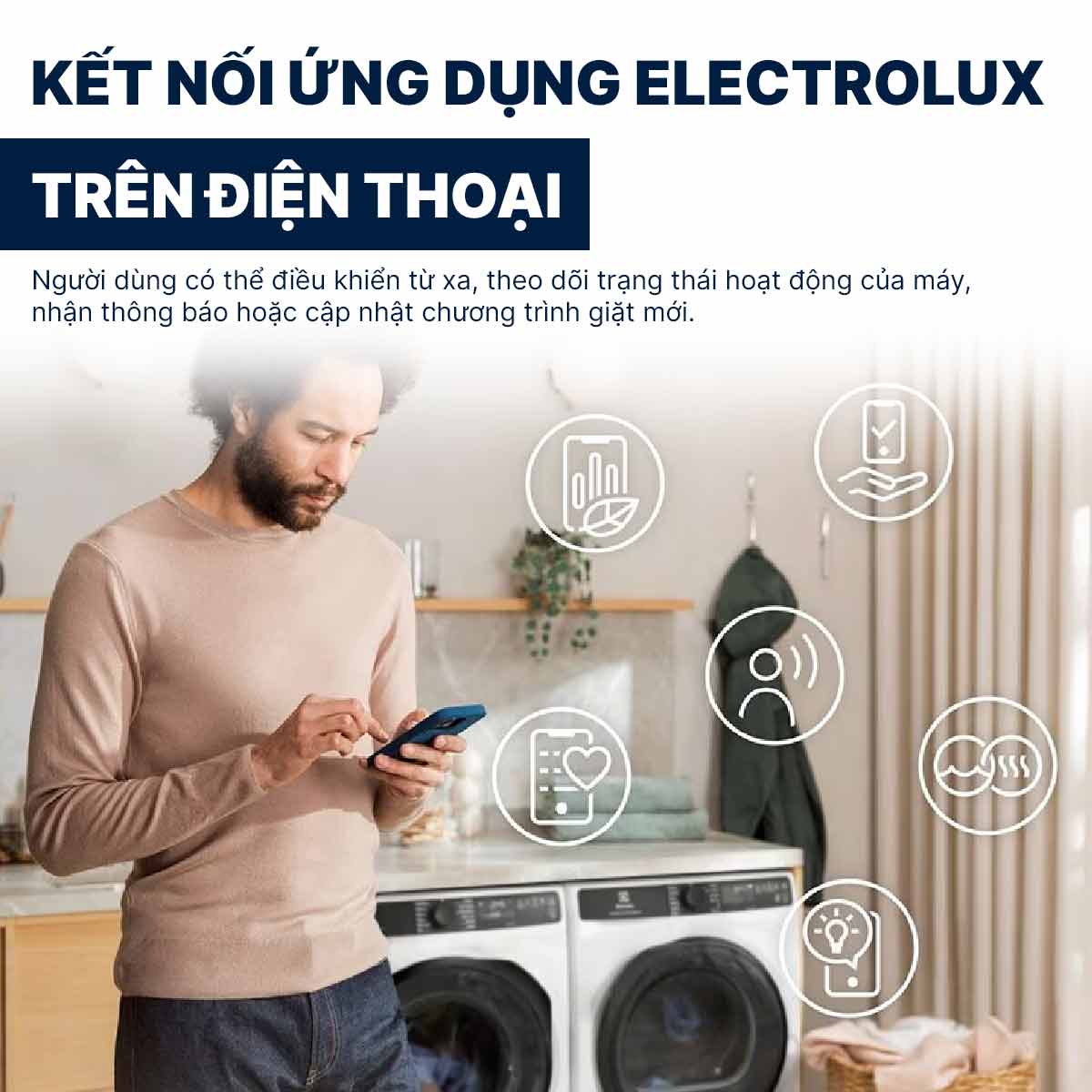 Máy giặt Electrolux Inverter 10Kg EWF1043R7SC