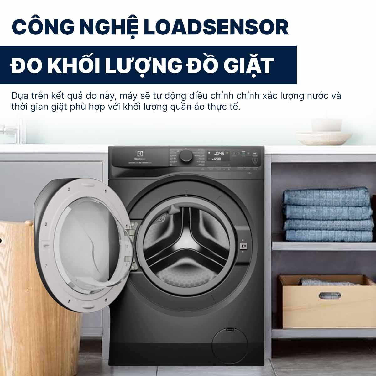 Máy giặt Electrolux Inverter 10Kg EWF1043R7SC