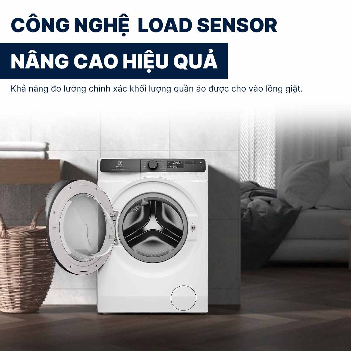 Máy giặt Electrolux Inverter 13Kg EWF1343R7WC