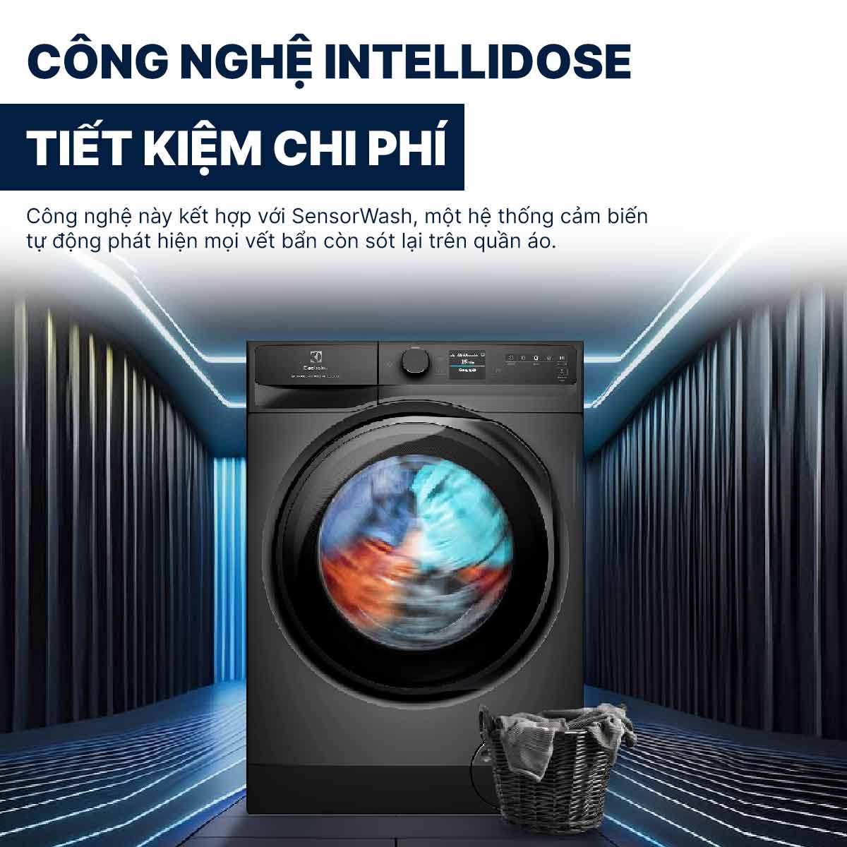 Máy giặt Electrolux UltimateCare 900 Inverter 11 kg EWF1142R9SC