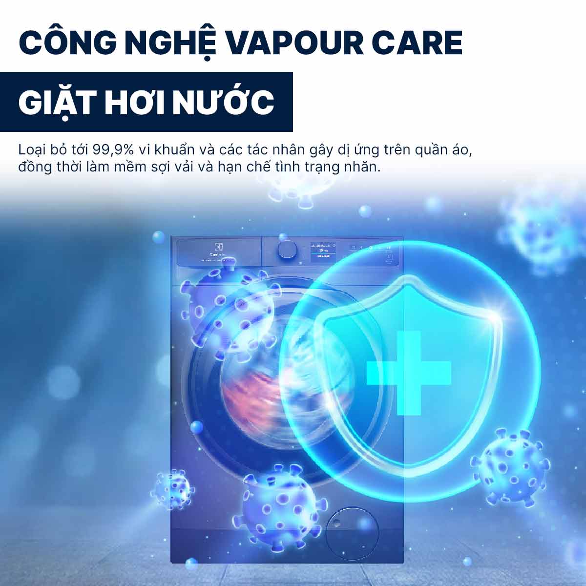 Máy giặt Electrolux UltimateCare 900 Inverter 11 kg EWF1142R9SC