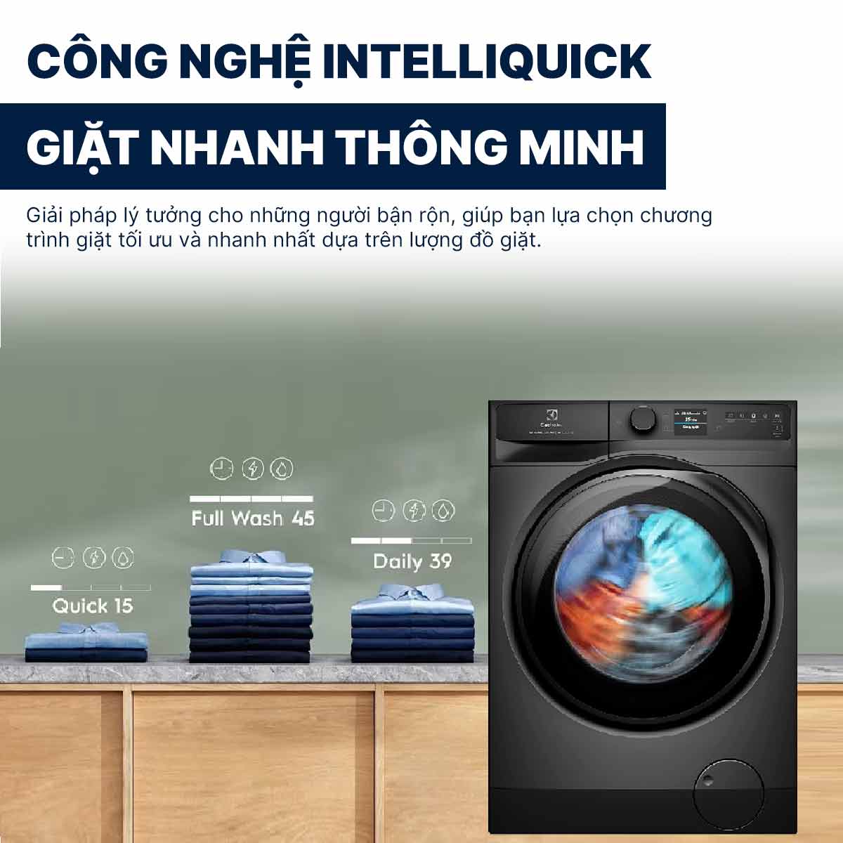 Máy giặt Electrolux UltimateCare 900 Inverter 11 kg EWF1142R9SC