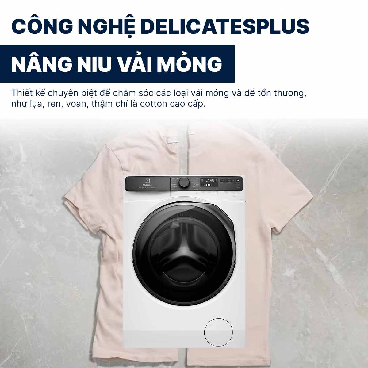 Máy giặt Electrolux Inverter 11Kg EWF1143R7WC