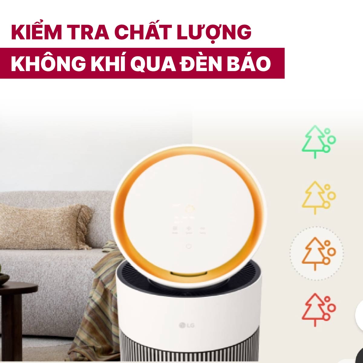 Máy lọc không khí LG PuriCare Aero Booster AS55GGSY0