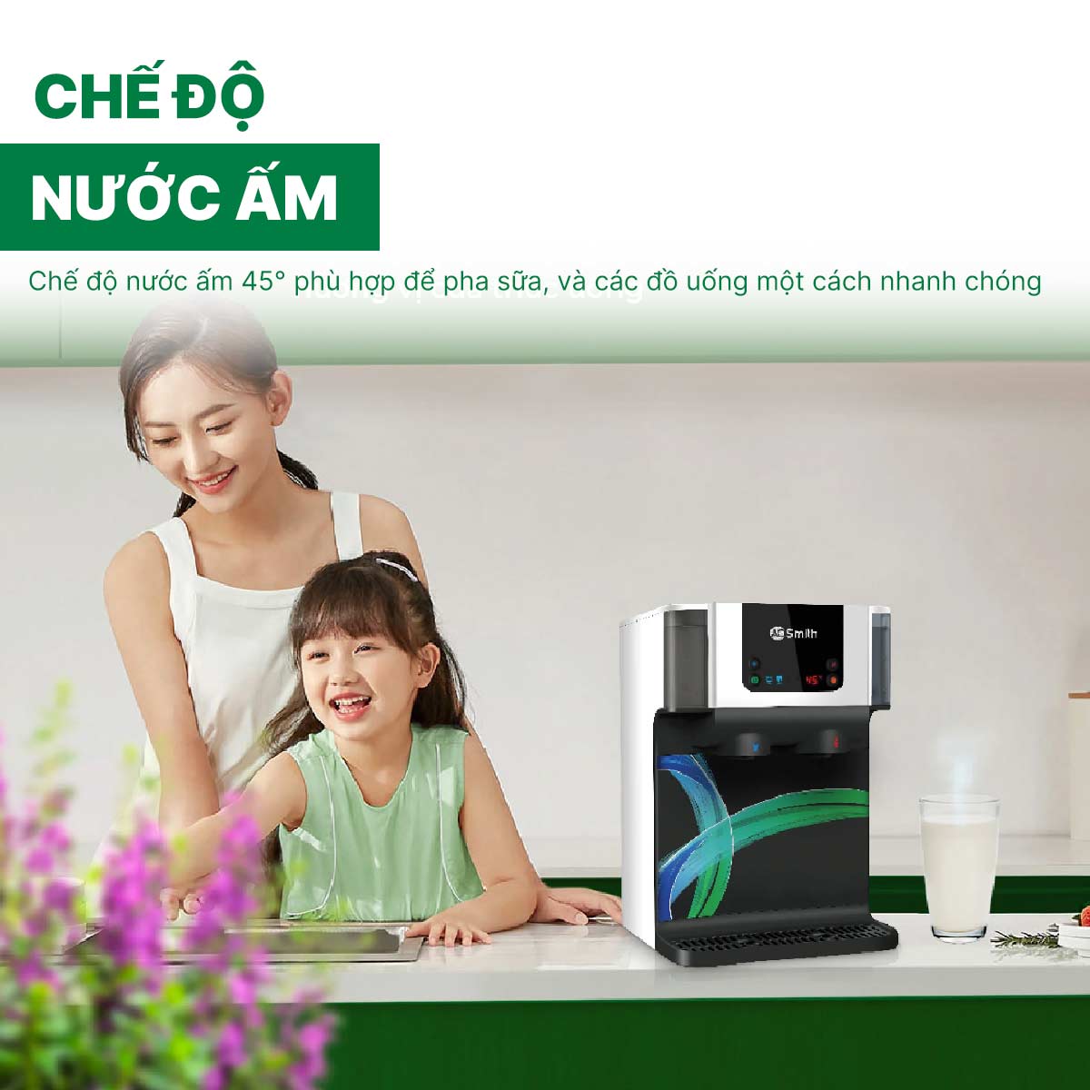 Máy lọc nước đặt bàn A.O Smith ECO-AOC75PUR