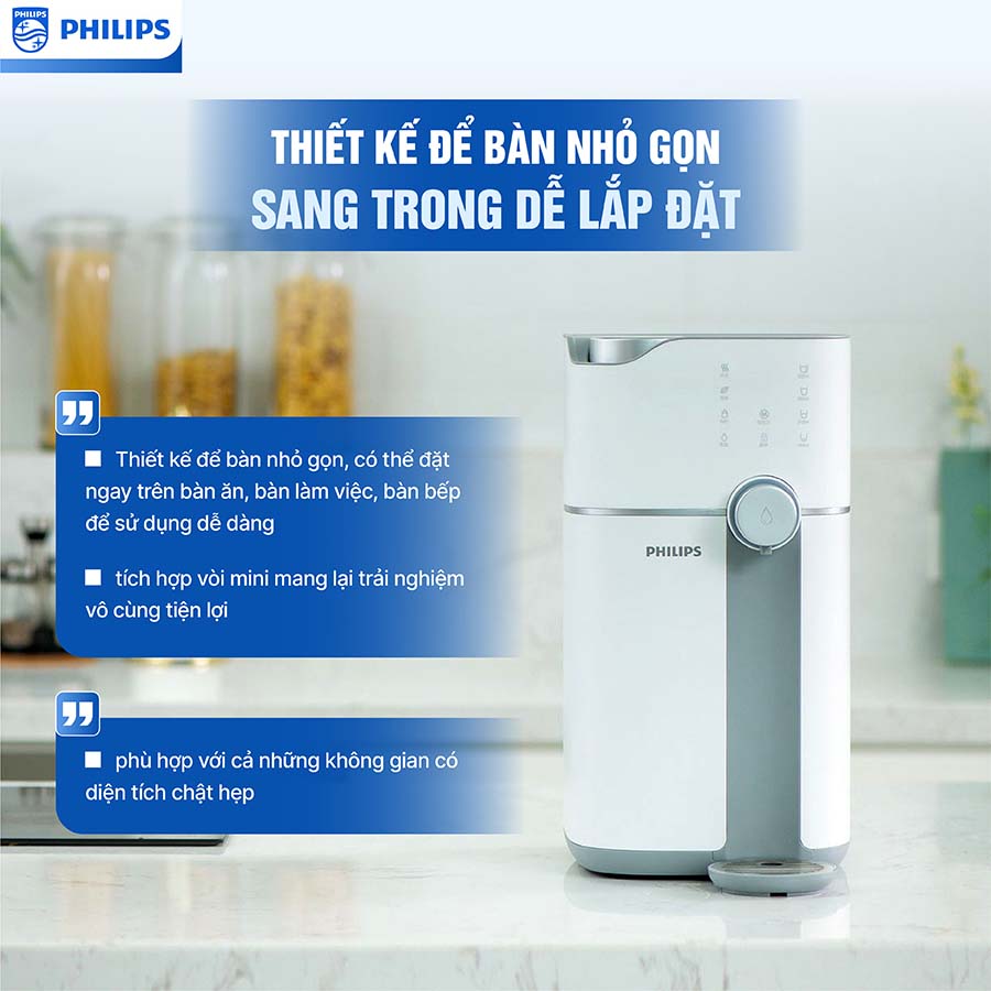 Máy lọc nước RO để bàn Philips ADD6910