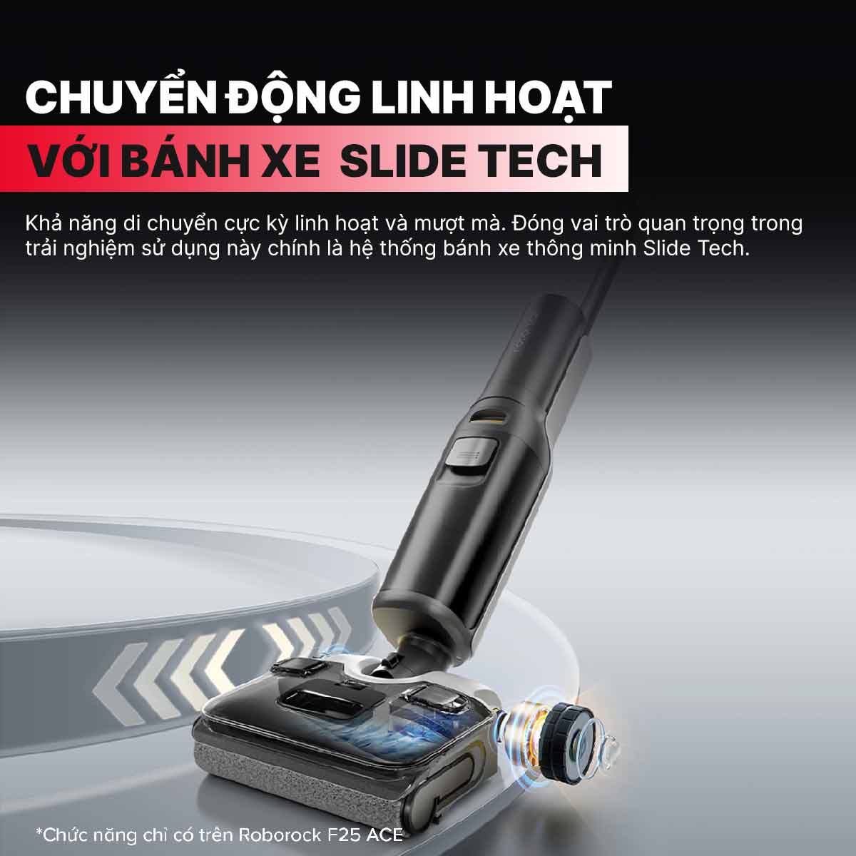 Máy hút bụi lau nhà cầm tay Roborock F25 ACE