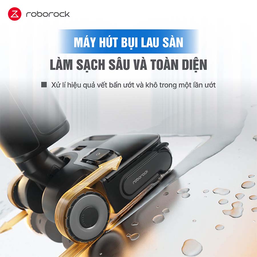 Máy hút bụi lau nhà cầm tay Roborock F25 ACE Combo