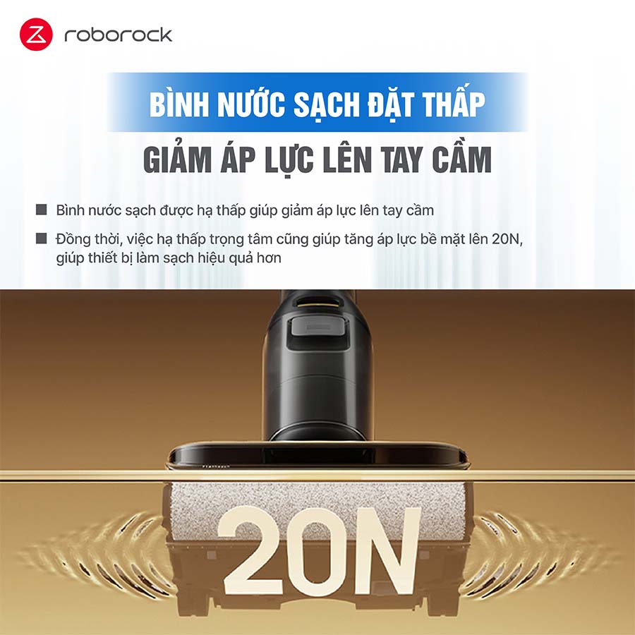 Máy hút bụi lau nhà cầm tay Roborock F25 ACE Combo