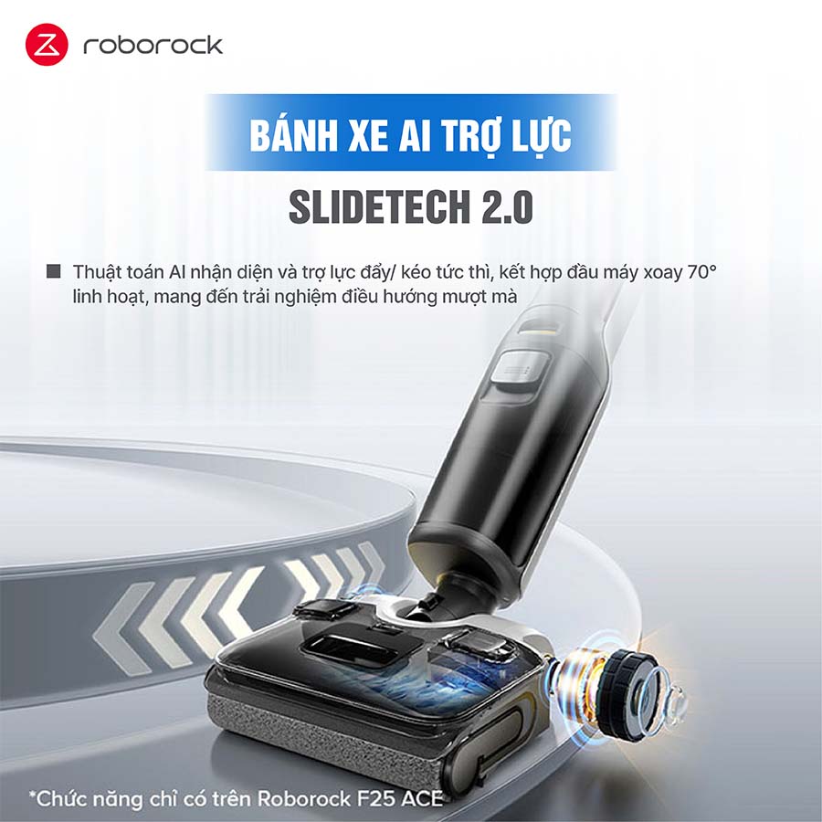 Máy hút bụi lau nhà cầm tay Roborock F25 ACE Combo