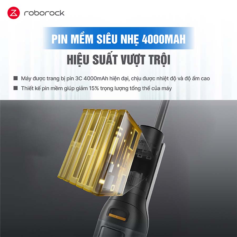 Máy hút bụi lau nhà cầm tay Roborock F25 ACE Combo