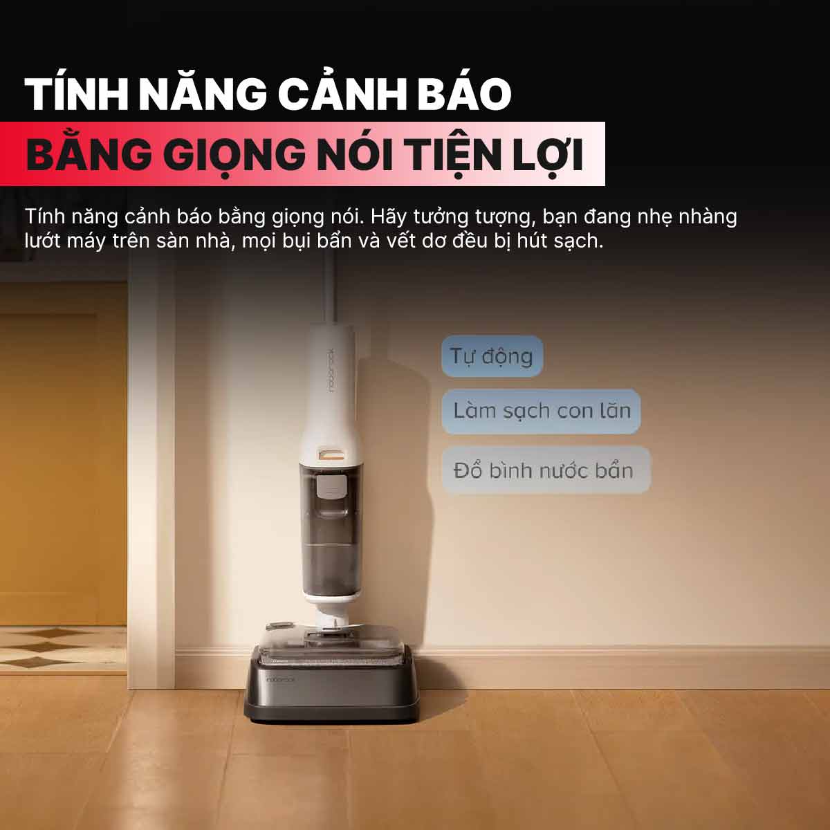 Máy hút bụi lau nhà cầm tay Roborock F25 RT