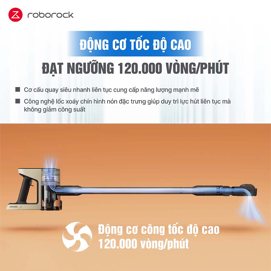 Máy Hút Bụi Cầm Tay Không Dây Roborock H5