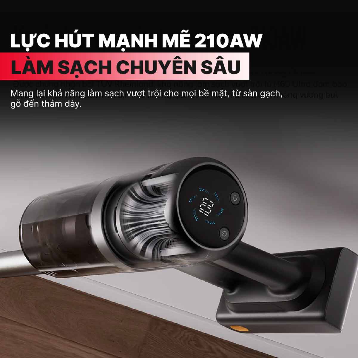 Máy hút bụi cầm tay Roborock H60 Ultra